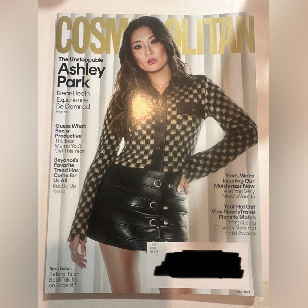 Cosmopolitan Fall 2024 Ashley Park Magazine